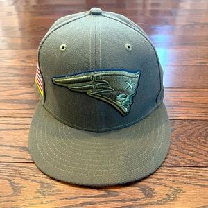 New England Patriots 2017 green fitted hat by New Era